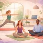 Yoga im Büro