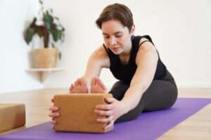 Yoga mit Block